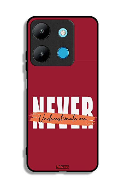 Tolwak غطاء حماية لهاتف Infinix Smart 7 لا تستهن بي أبدًا