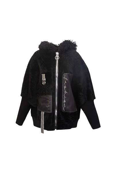 Rouge Women's Leather Coat K2362