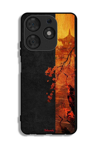Tolwak Tecno Spark 10 Pro Protective Case Cover Autumn Colors Art