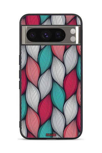 Tolwak Google Pixel 8 Pro Protective Case Cover Feather Pattern