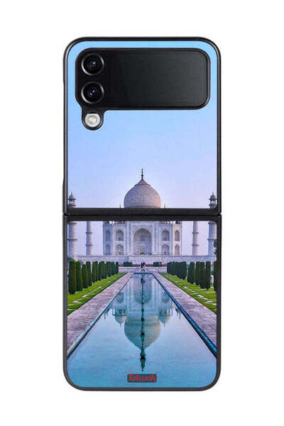 Tolwak غطاء حماية لهاتف سامسونج جالاكسي زد فليب 4 بتصميم تاج محل