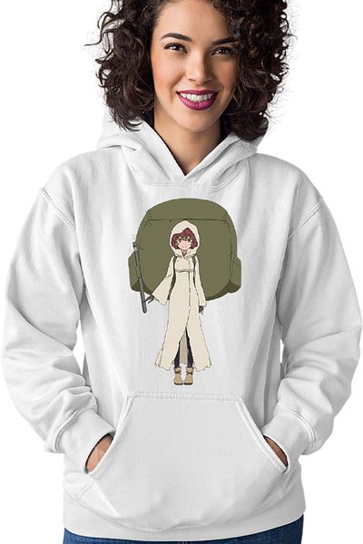 OEM Women's Hoodie DanMachi Liliruca Arde Huge Bag Orario Anime Meme