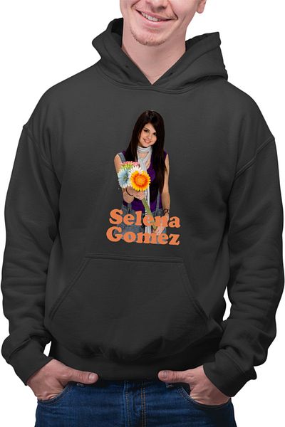 OEM Men's Hoodie Selena Gomez Child Flowers Carrier Popular MTV