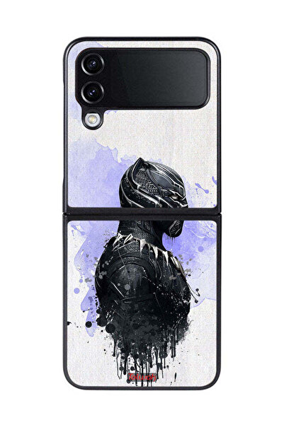 Tolwak غطاء حماية لهاتف سامسونج جالاكسي زد فليب 4 - النمر الأسود