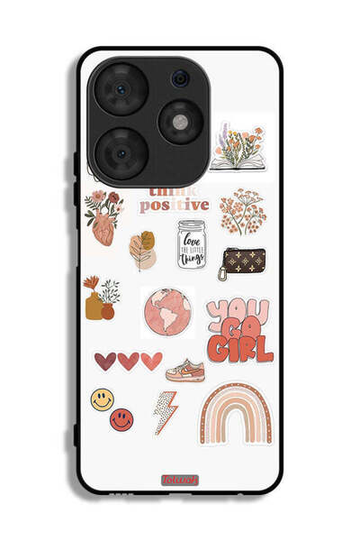 Tolwak غطاء حماية لهاتف Tecno Spark 10 Pro - You Go Girl