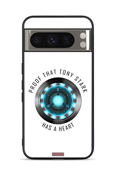 Tolwak غطاء حماية لهاتف Google Pixel 8 Pro دليل على أن توني ستارك لديه قلب