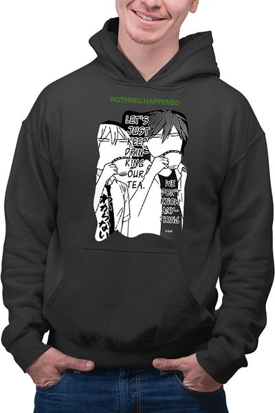 OEM Men's Hoodie Oresama Teacher Kurosaki Saeki Takaomi Tea Nothing