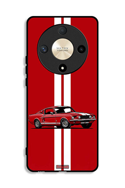 Tolwak Honor X9b Protective Case Cover Vintage Car Abstract Art
