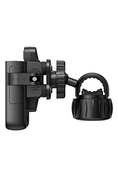 Baseus Uchwyt na telefon GoTrip na rower hulajnogę skuter mocowany na kierownicę - czarny