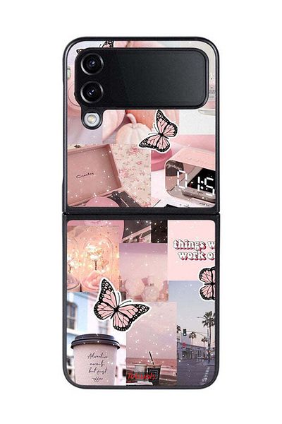 Tolwak Samsung Galaxy Z Flip 4 Protective Case Cover Things Will Work Out