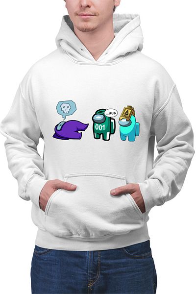 OEM Hanorac Barbati Squid Game Among Strategy Genius Mind
