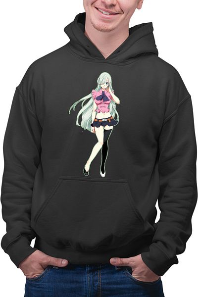OEM Men's Hoodie Seven Deadly Sins Elizabeth Bishoujo Manga Kakalot