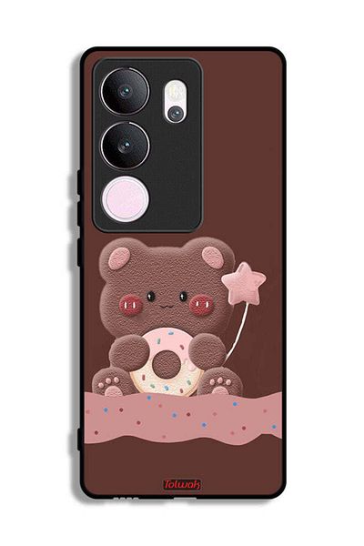 Tolwak vivo V29 Pro Protective Case Cover Donut Bear