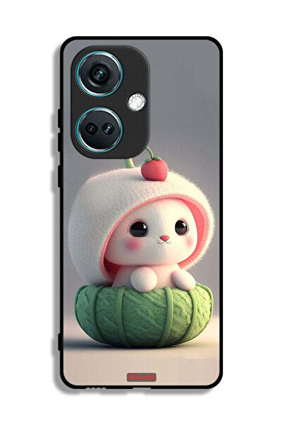 Tolwak غطاء حماية لهاتف OnePlus Nord CE3 - أرنب صغير لطيف