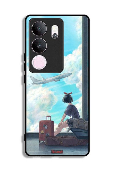 Tolwak vivo V29 Pro Protective Case Cover Travel Art