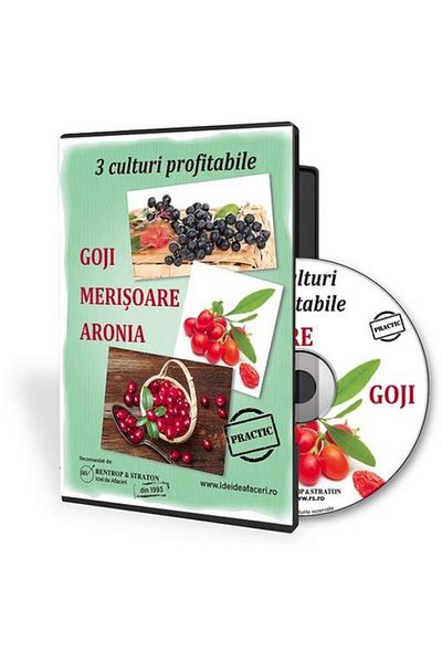 Editura Rentrop&Straton 3 profitable crops: Goji, Cranberry, Aronia (Au