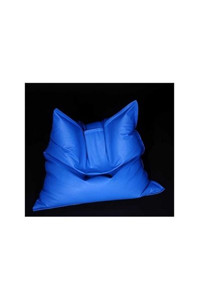 Pufrelax Fotoliu tip Perna Magic Pillow Pufrelax, Material Piele ecologica - Albastru