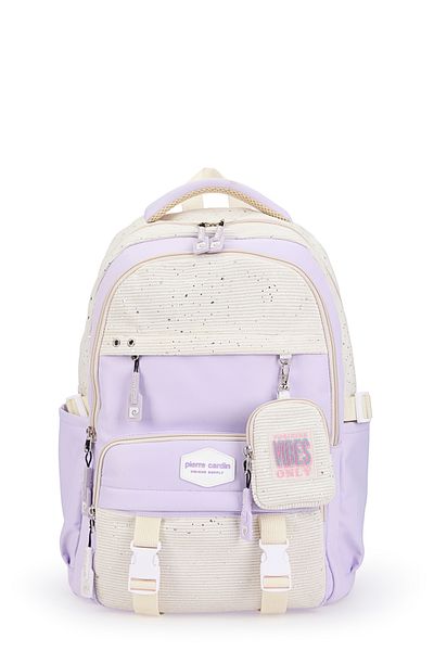 Pierre Cardin Purple School Bag