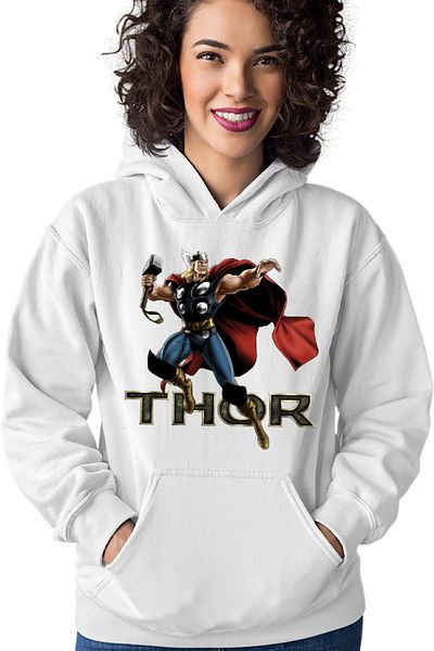 OEM Women's Hoodie Thor Nordic God American Movie Powers