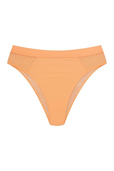 Bloovii Women's Brazilian Brief Ribbed Front & Mesh Back Wide Band | Saoui