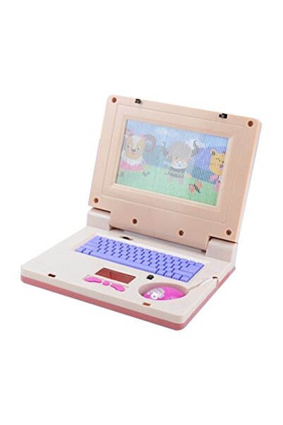 Fokelyi Jucărie pentru educație timpurie pentru copii, laptop, tastatură viol...