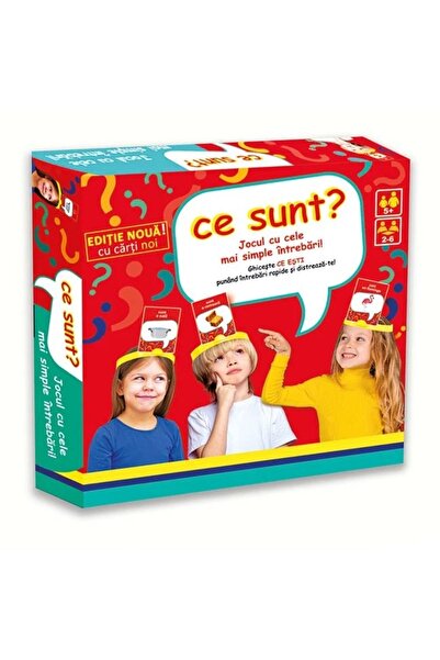 divendi-ro Joc de societate „Ce sunt eu?”, 2-6 jucători, vârsta 5+ ani, multi...