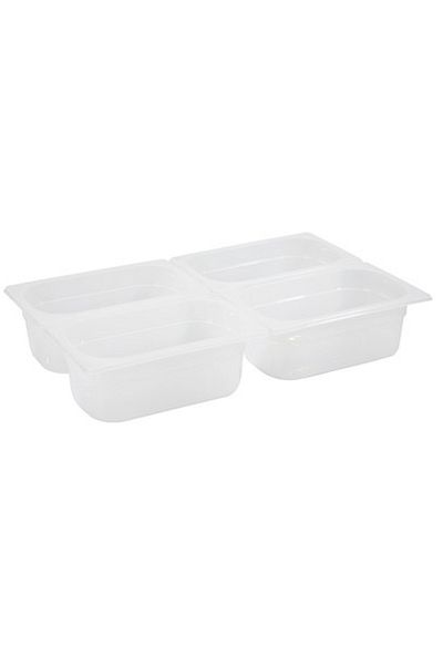 HENDI Pojemnik gastronomiczny z polipropylenu GN 1/4 wys. 100 mm - 880326