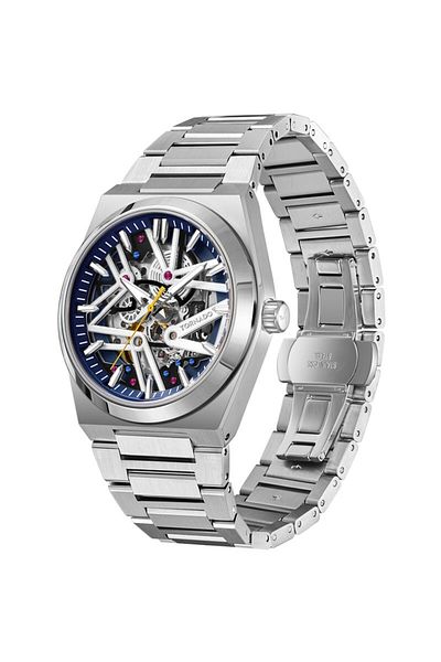 Tornado Autonova Men's Automatic Blue Dial Watch - T24301-SBSN