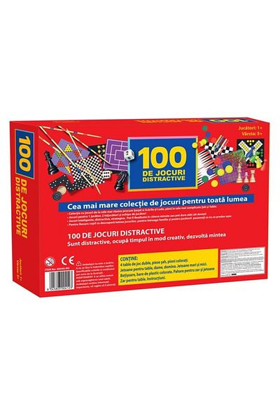 divendi-ro Board game "100 fun games", multicolored