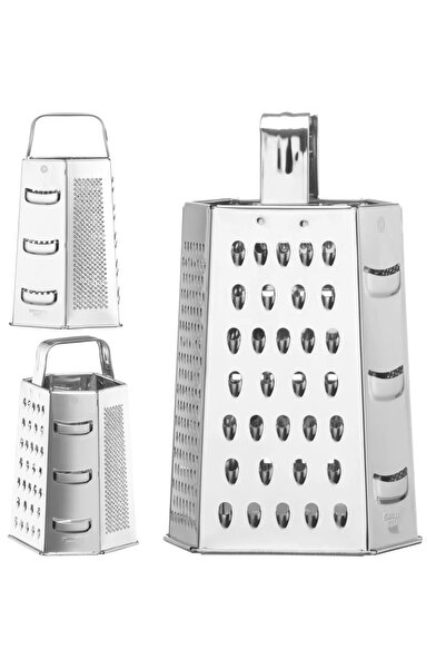 HENDI Răzătoare de bucătărie cu 6 laturi pentru legume și brânză 135 x 113 x ...