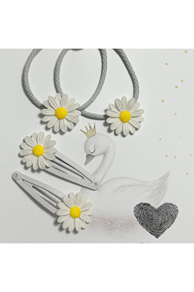 Darya مجموعة مشابك الأطفال البنات من دي دي 423 باباتيا (4 قطع)