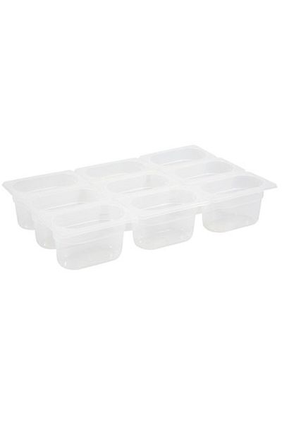 HENDI Pojemnik gastronomiczny z polipropylenu GN 1/9 wys. 100 mm - 880524