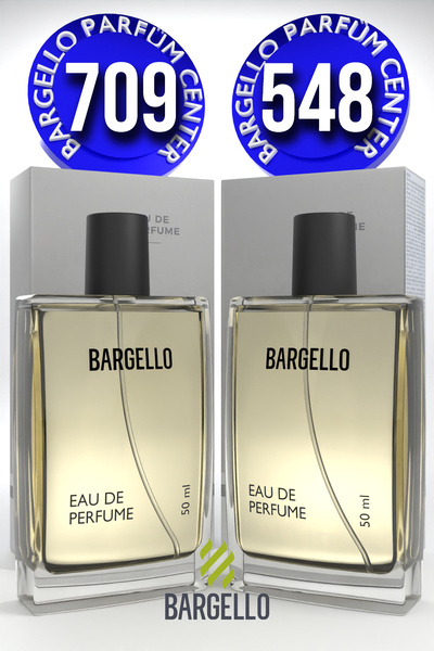 Bargello 709 Erkek 50 ml Parfüm Edp Oriental + 548 Woody Erkek Parfüm 50 Ml EDP