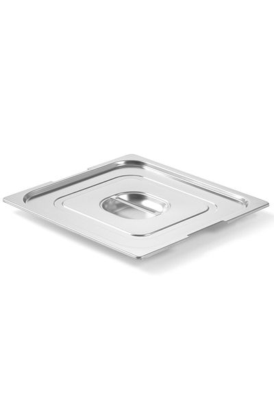 HENDI Pokrywka do pojemnika GN Profi Line z wycięciem na uchwyty GN2/3 354x325mm stal nierdzewna