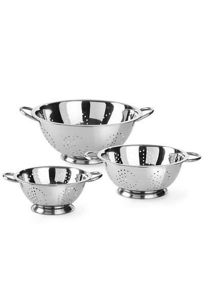 HENDI Cedzak durszlak ze stali nierdzewnej Kitchen Line śr. 240 mm - 535103