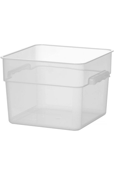 HENDI Pojemnik spożywczy do przechowywania żywności z podziałką 11.4 l 290 x 290 x 210 mm - 870945