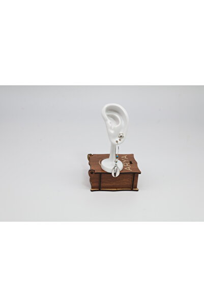 ROOTS SERİSİ TURKUAZ KÜPE