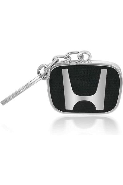 Generic Car Key Chain Stainless Steel Keychain For Car Gifting With Key Ring Anti-Rust, HONDA Logo