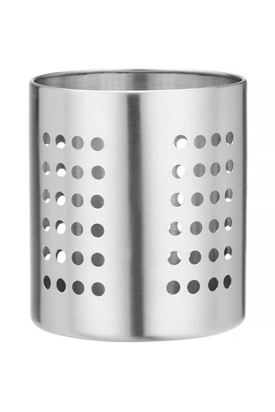 HENDI Pojemnik na sztućce perforowany STAL śr. 110 x 130 mm