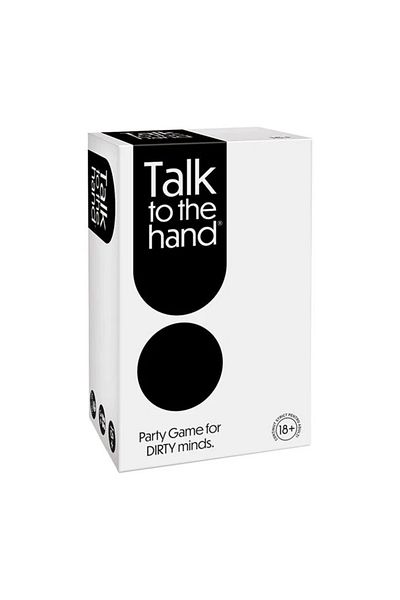 divendi-ro Board game "Talk to the Hand", for adults, age 18+ years, black and white