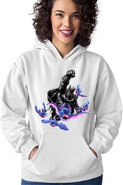 OEM Women's Hoodie Clash Royale Batman Bats Special Treasure Fly