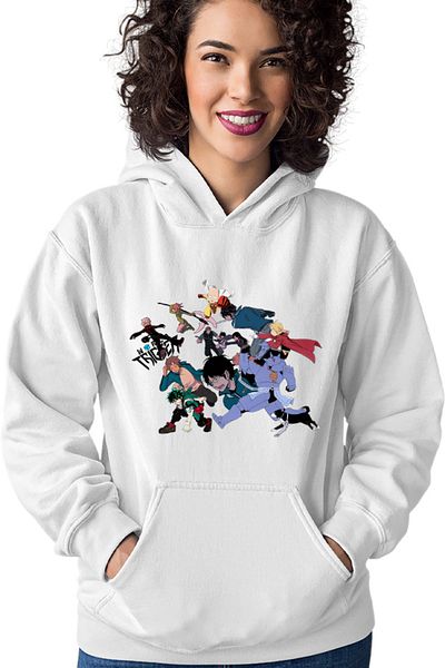 OEM Hanorac Femei World Trigger Minna-san Protect Earth Super Powers