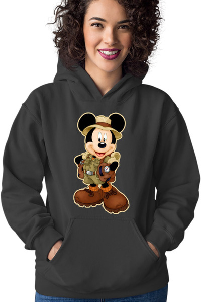 OEM Hanorac Femei Mickey Mouse Scout Research Map Director Play Game