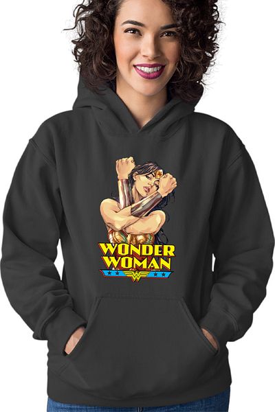OEM Hanorac Femei Wonder Woman Logo Stunning Comics