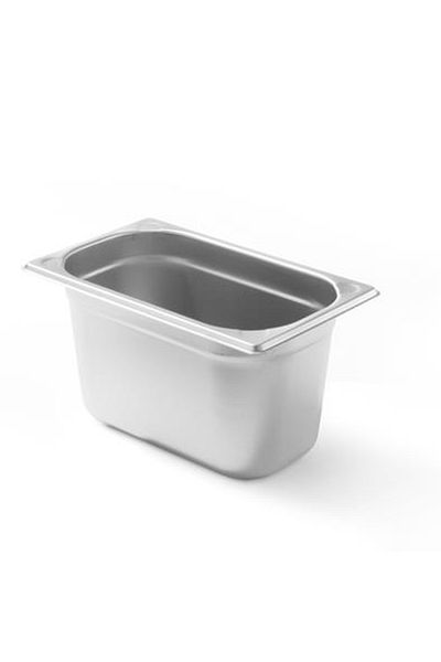 HENDI Pojemnik GN 1/4 stalowy Kitchen Line wys. 150 mm - 806548