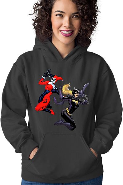 OEM Hanorac Femei Joker Woman Harley Quinn Friends Catwoman Batwoman