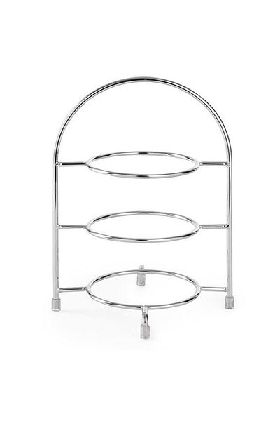 HENDI Stojak ekspozytor na 3 talerze o śr. 27 cm stalowy - 425473