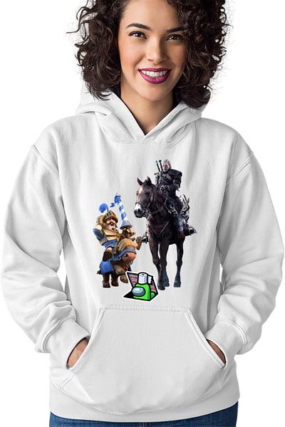 OEM Women's Hoodie Clash Royale Among Horse Witcher Ride Strategy