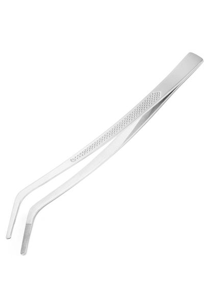 HENDI Pęseta kuchenna zakrzywiona profilowana 240 mm - 680186