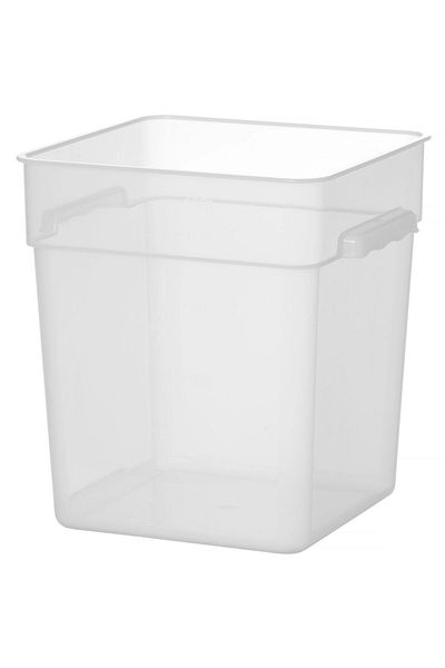 HENDI Pojemnik spożywczy do przechowywania żywności z podziałką 17.2 l 290 x 290 x 320 mm - 870952